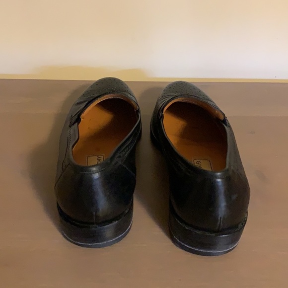 Givenchy Vintage Black Leather Loafers - Men’s Size 6 - Picture 3 of 9